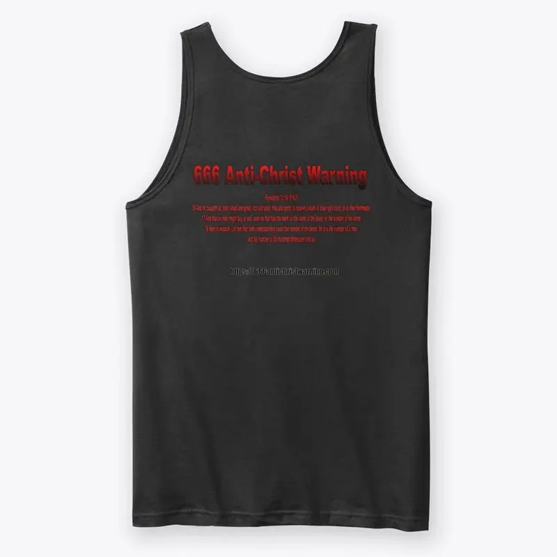 666 Anti-Christ Warning T-Shirts